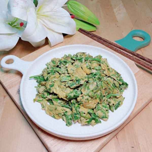 香椿炒雞蛋圖片大全-香椿炒雞蛋的做法家常菜