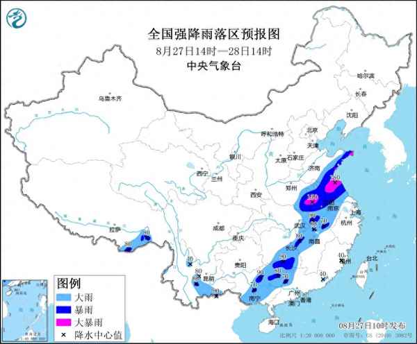 未来一周全国降雨分布图—未来一周全国降雨分布图表