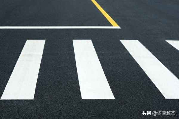 道路地面标志线大全及图解,道路划线标识