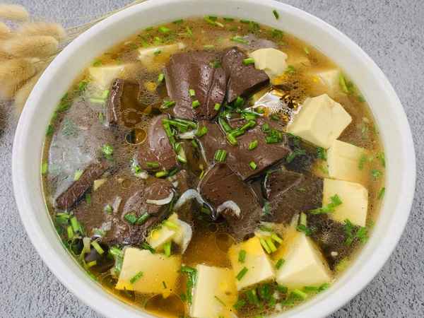 水煮豬血豆腐的做法、豬血煮豆腐的下一句