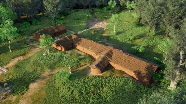 牛河梁红山文化遗址、牛河梁红山文化遗址观后感