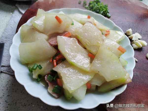 冬瓜燒咸肉的家常做法-咸肉與什么搭配最好吃