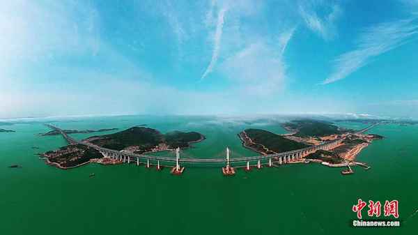 首座跨海公铁两用桥-我国首座跨海公铁两用桥