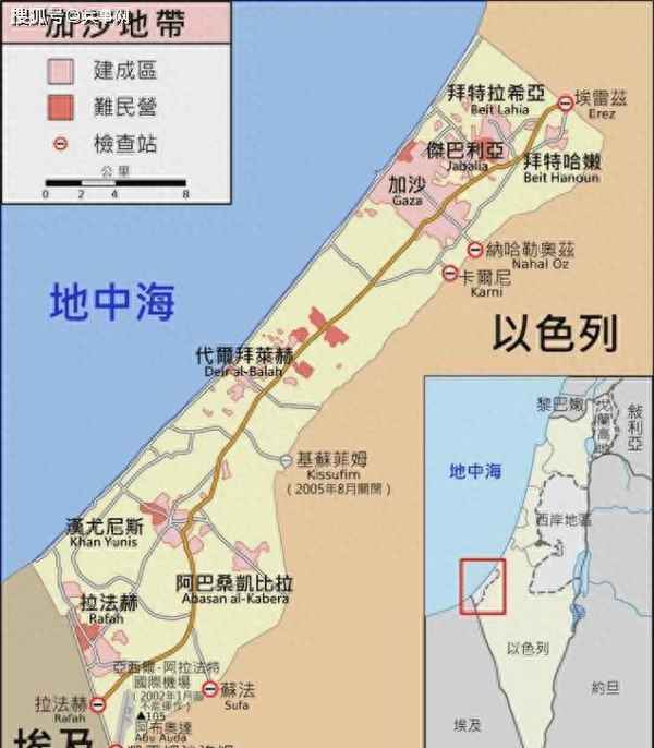 加沙地带属于哪个国家、以色列为什么打加沙地带属于哪个国家