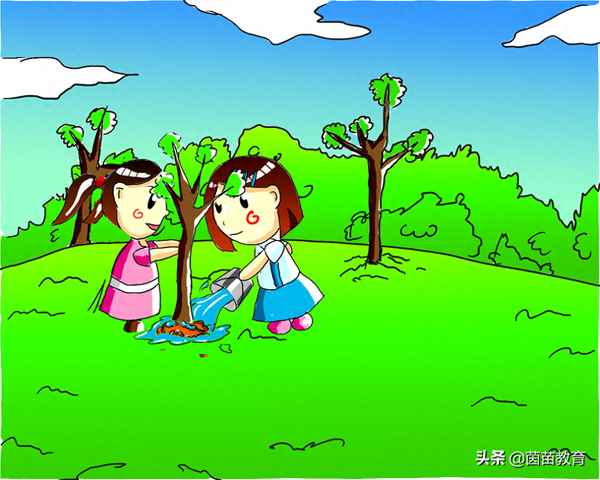 二年級看圖寫話植樹節(二年級看圖寫話植樹節200字作文)