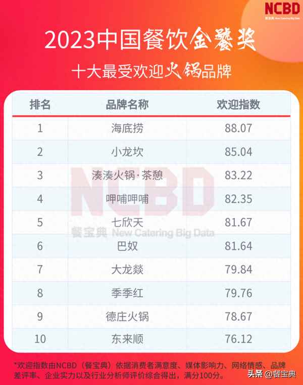十大公認最好吃的火鍋(全國火鍋十大品牌)
