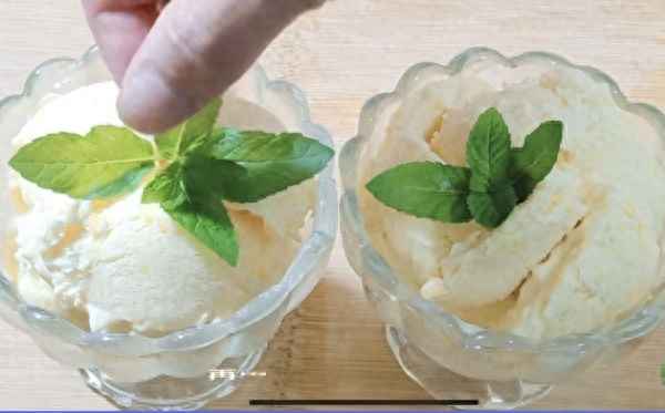芒果冰淇淋的做法、芒果冰淇淋的做法和配方不用奶油