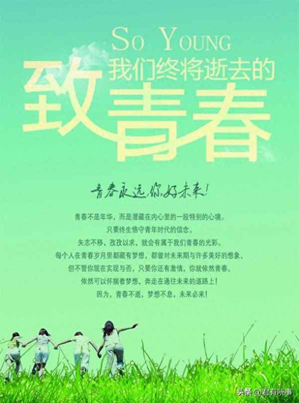 致我們逝去的青春、致青春致我們逝去的青春