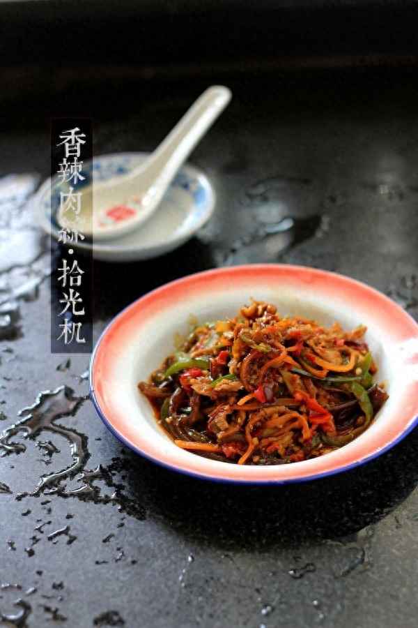 烏江榨菜炒肉絲的做法;烏江榨菜炒菜