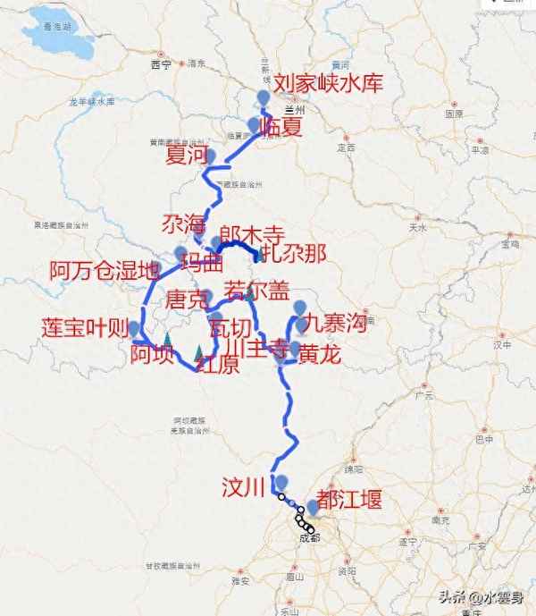 甘南自駕游最佳路線推薦-蘭州甘南自駕游最佳路線推薦