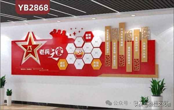 退役军人文化墙,退役军人文化墙创意设计图片