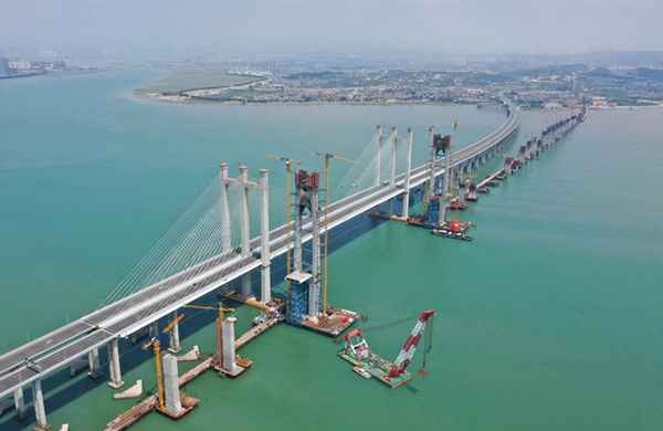 泉州灣跨海大橋圖片,泉州灣跨海大橋最長幾公里