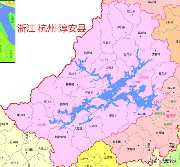 千島湖分為幾個湖區_千島湖有幾個區