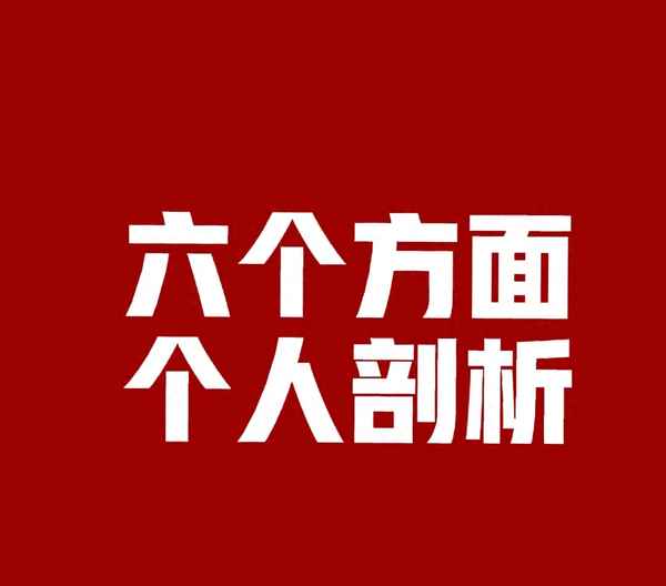 紀檢干部六個方面個人剖析(紀檢干部六個方面個人剖析材料)