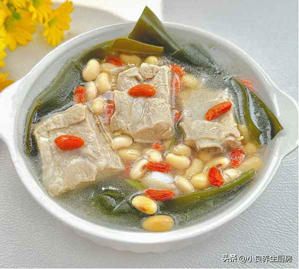 海帶黃豆排骨湯小孩可以吃嗎;海帶黃豆排骨湯寒涼嗎