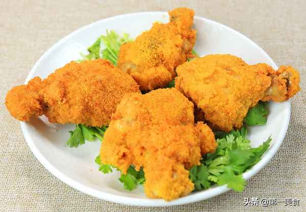 面包糠炸雞腿的制作方法和過程-炸雞腿制作方法