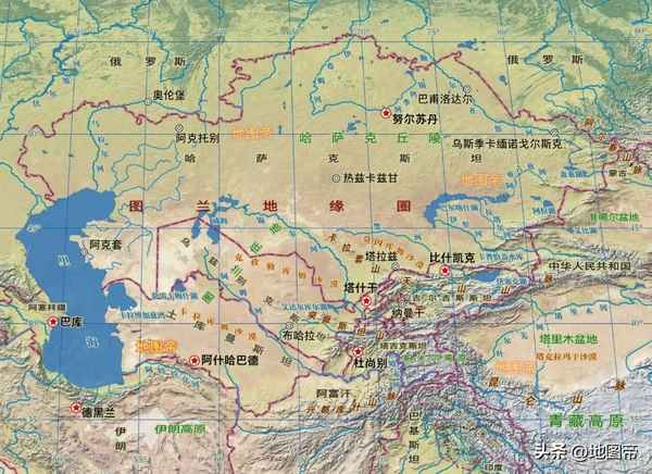 哈薩克斯坦風景圖片;哈薩克斯坦風景名勝