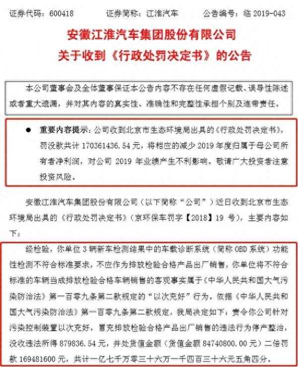 江淮汽车股票怎么样、江淮汽车10月18日快速上涨