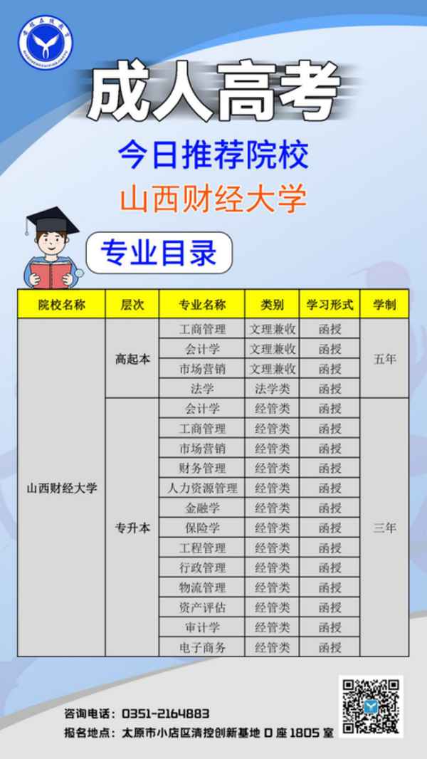 山西财经大学函授站—山西财经大学函授本科报名