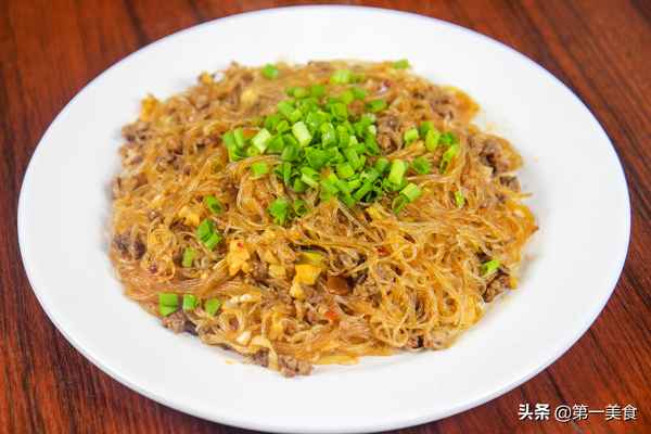 粉絲炒肉末的做法—粉絲炒肉末的做法竅門