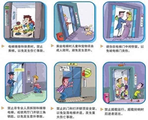 电梯使用安全知识—电梯使用安全知识宣传