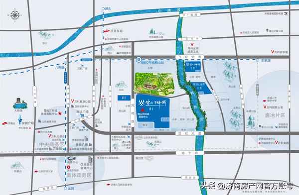 济南雪山万科城a5怎么样-雪山a5地块冲大路吗