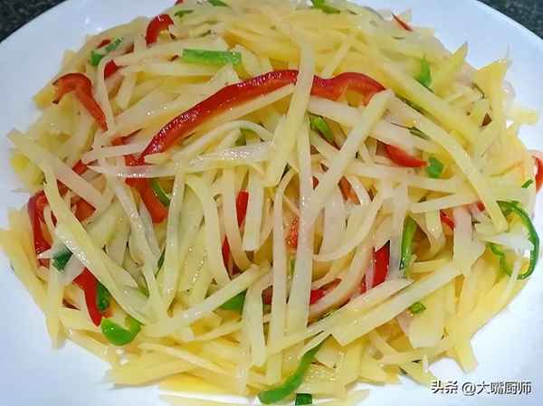 醋溜土豆絲的正宗做法視頻—醋溜土豆絲怎么做好吃又簡單