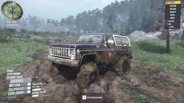 旋轉輪胎400輛mod車包(泥濘奔馳中國卡車模組)