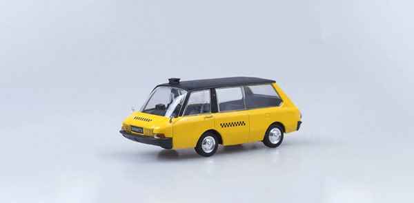 出租车纸模型图片—出租车折纸手工制作