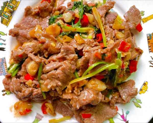 野山椒炒牛肉的做法大全;炒牛肉最忌放三種調(diào)料