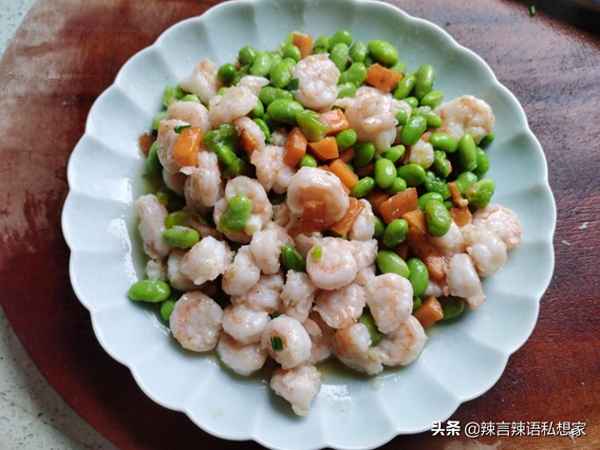 青豆炒蝦仁的用料及制作步驟(青豆清炒蝦仁的做法)