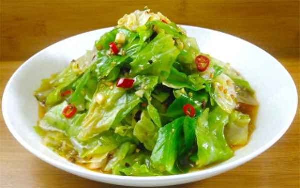圓白菜涼菜怎么做好吃,圓白菜爽口小涼菜