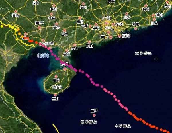 海南登录过最大台风;海南史上最大台风
