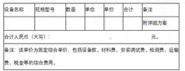 設備合同范本免費;設備類合同