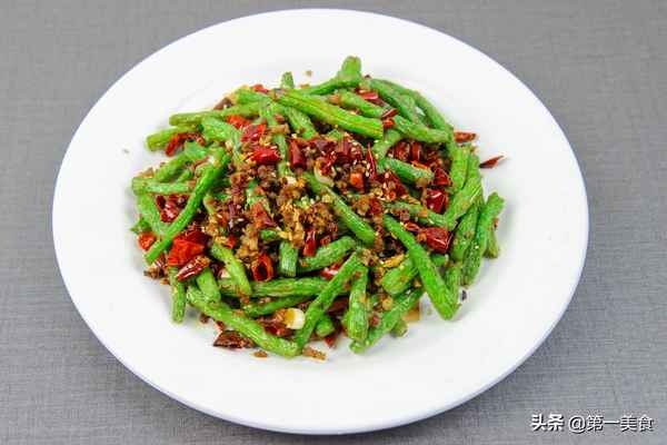 干煸四季豆的做法 最正宗的做法-干煸四季豆的做法 最正宗的做法茄子