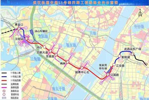武漢地鐵15號線規被砍—武漢地鐵15號線站點明細