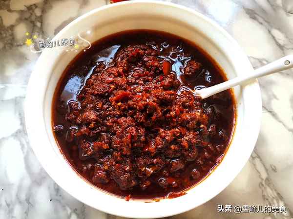 牛肉辣椒醬家常做法配方;牛肉辣椒醬家常做法配方大全