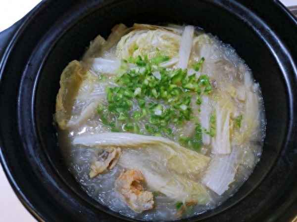 小白菜粉絲湯的做法-小白菜粉絲湯的做法大全家常