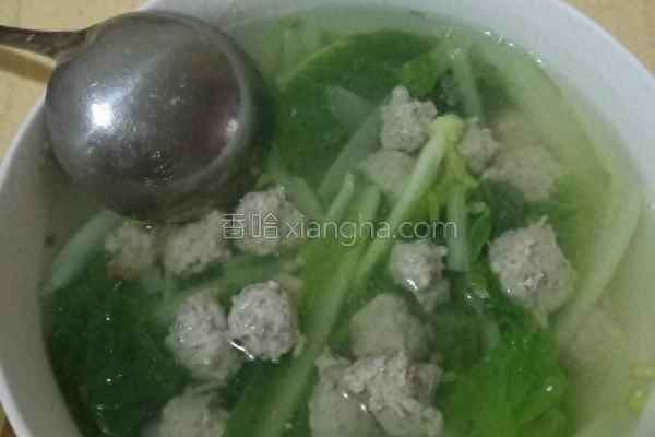 清湯肉丸子的家常做法—清湯肉丸子的家常做法簡(jiǎn)單