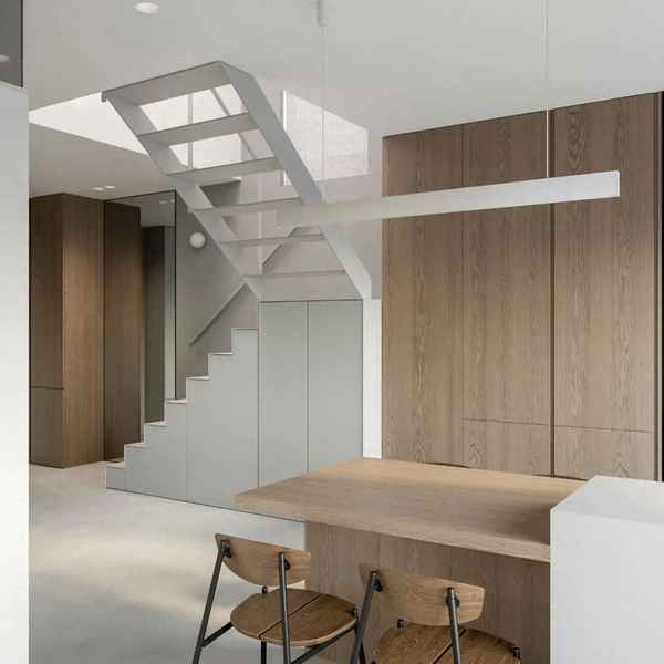 复式楼现代简约公寓-复式楼小公寓楼设计图和效果图