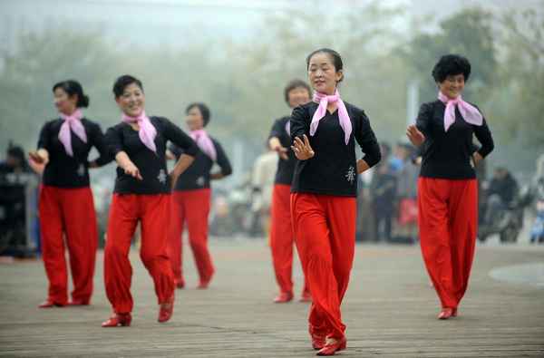 中老年关节保健舞-健身舞蹈广场舞 中老年 - 美容美体 - 华网