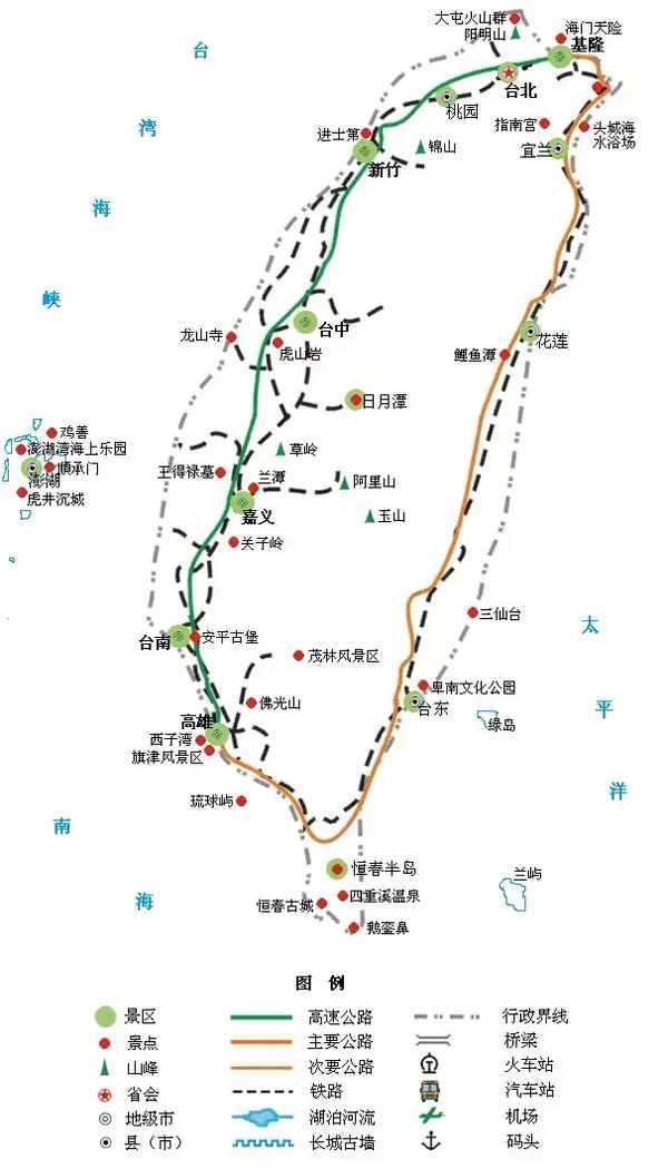 全国旅游地图 全国旅游地图景点大全