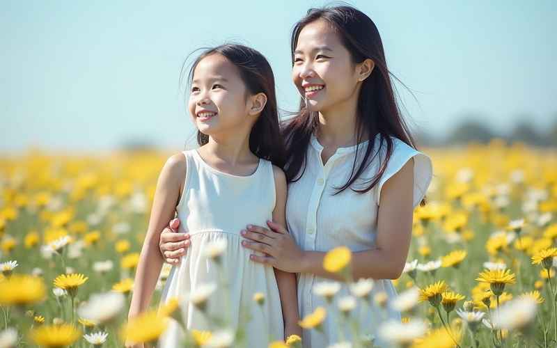花田里的阳光姐妹