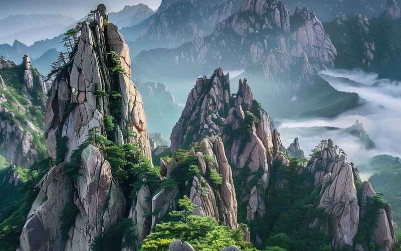 三山五岳全于景,绝美风光尽览眼 三山五岳全于景,绝美风光尽览眼