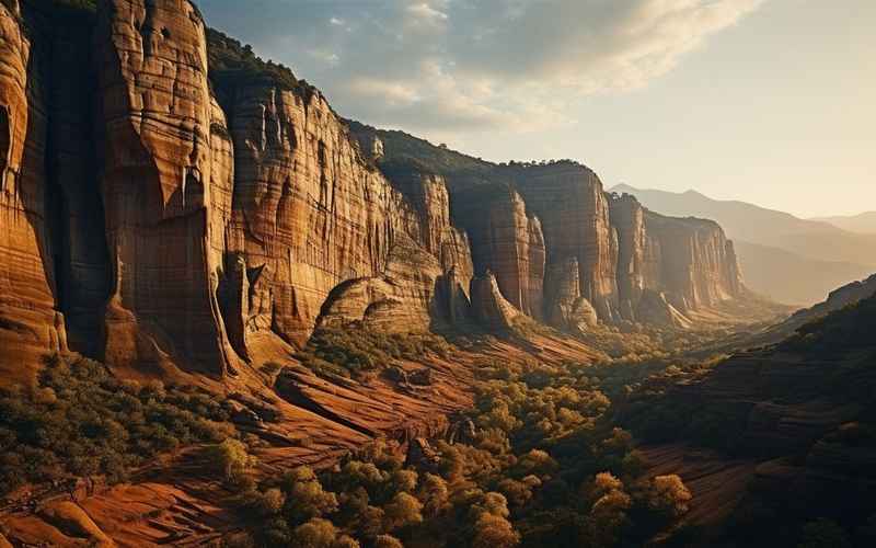 丹霞地貌太行山上璀璨明珠 丹霞地貌太行山上璀璨明珠