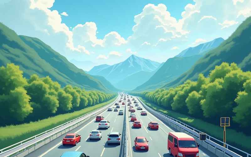 夏天汽車—夏天汽車高速行駛時開空調降溫往往比開窗降溫更節能