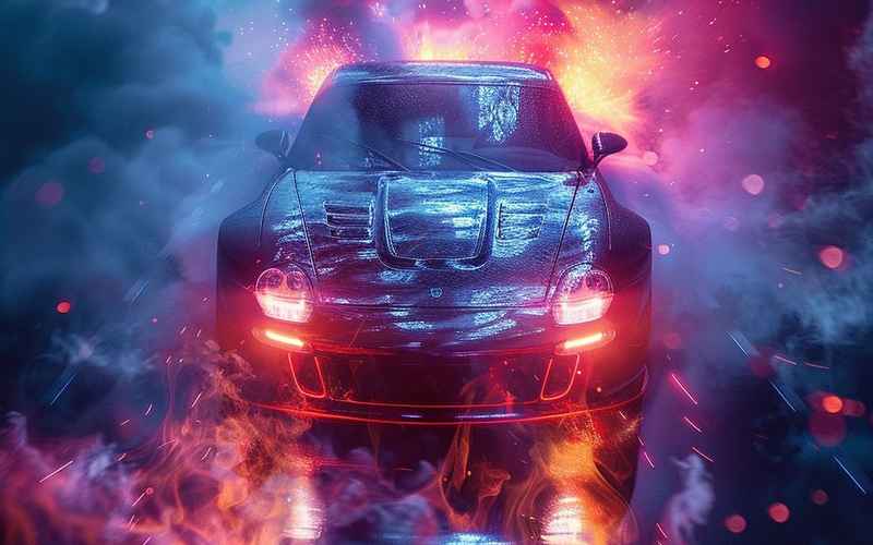 汽車燃燒(汽車燃燒冒黑煙)