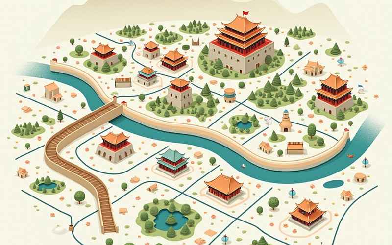 秦皇胜景地图全解析