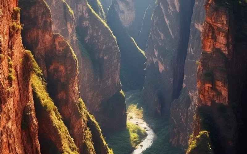 丹霞丹頂，鶴壁絕景