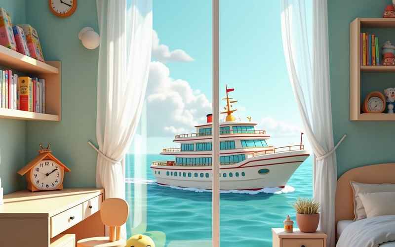 海上風情，清新自由